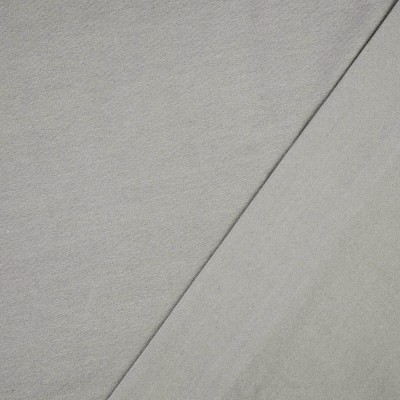 Plain Cotton Jersey Fabric - Silver