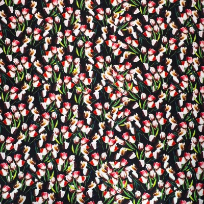 Digital Printed Linen Viscose Fabric - Natalie