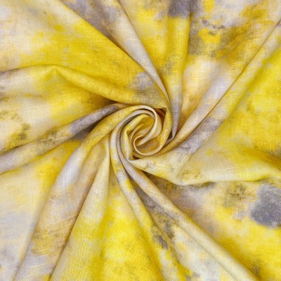 Digital Printed Linen Viscose Fabric - Nancy
