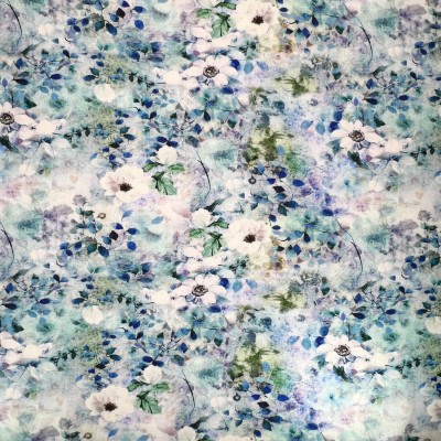 Digital Printed Linen Viscose Fabric - Joseph