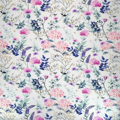 Digital Printed Linen Viscose Fabric - Stephanie