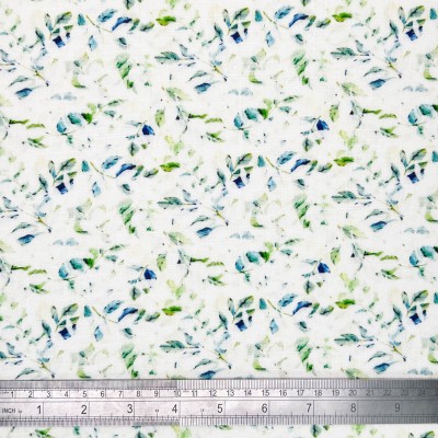 Digital Printed Linen Viscose Fabric - Karis