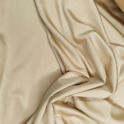 Lycra Spandex Fabric 4 Way Stretch - Gold Nude