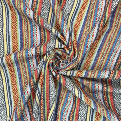 Mexicana Stripe Tapestry Fabric - Jive