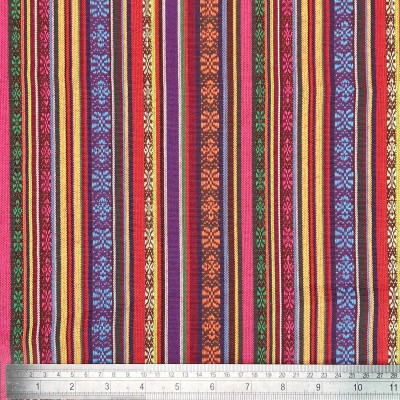 Mexicana Stripe Tapestry Fabric - Bachata