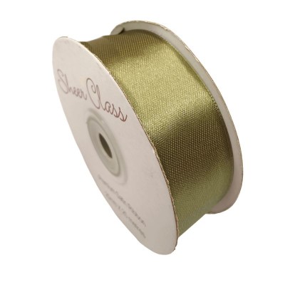 6mm Double-sided Satin Ribbon - Moss Green **