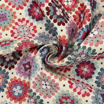 New World Tapestry Fabric - Crochet