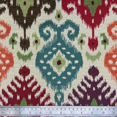 New World Tapestry Fabric - Ikat Multi