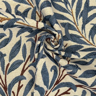 New World Tapestry Fabric - Willow Bough Azur