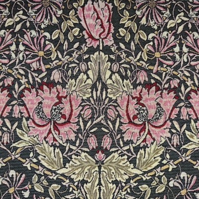 New World Tapestry Fabric - Honeysuckle Rosa