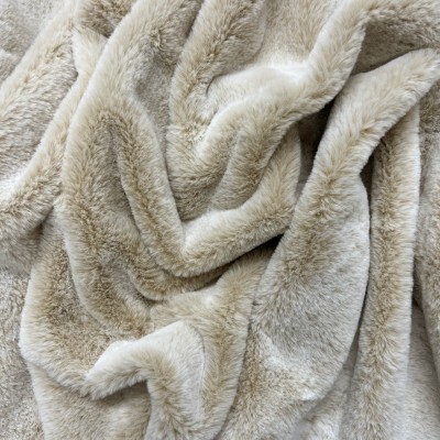 Super Soft Luxury Quality Plush Fur - Camel Frost