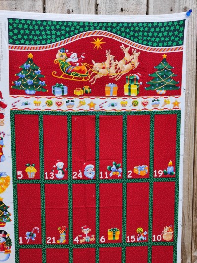 P - Nutex Christmas Advent Calendar Panel - F
