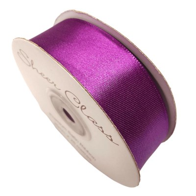 6mm Double-sided Satin Ribbon - Purple **FULL