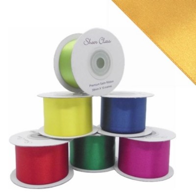 6mm Double-sided Satin Ribbon - Rich Cream **