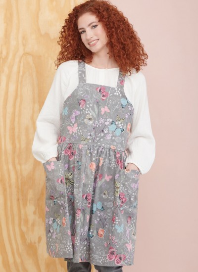Simplicity S9805 - Misses Pinafore Aprons and