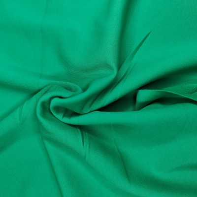 Scuba Twill Fabric - Emerald Green