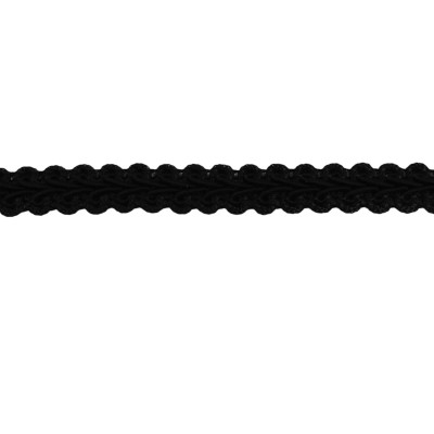 10mm Filigree Braid Trim - Black