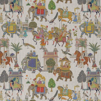 Showcase Linen Look Panama Fabric - Agra
