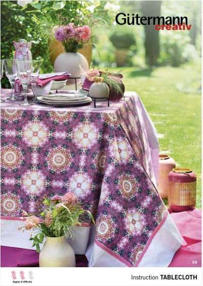 FREE Gutermann Sewing Pattern - Tablecloth