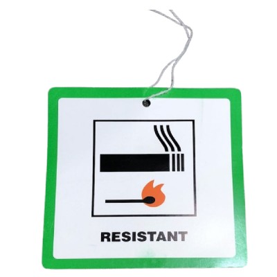 Label Fire Resistant Flame Retardant Swing Ti