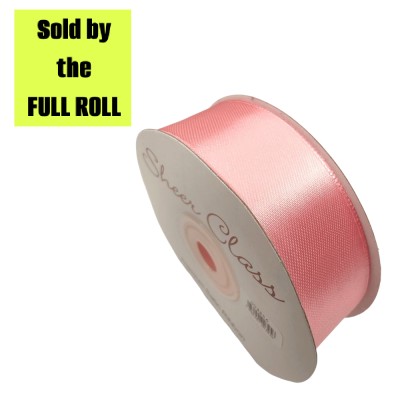 6mm Double-sided Satin Ribbon - Vintage Pink **FULL ROLL**