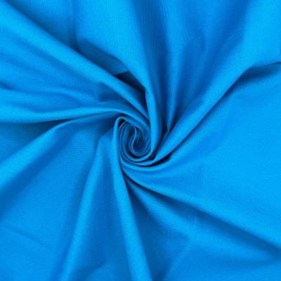 Washed Cotton Canvas Fabric - Turquoise