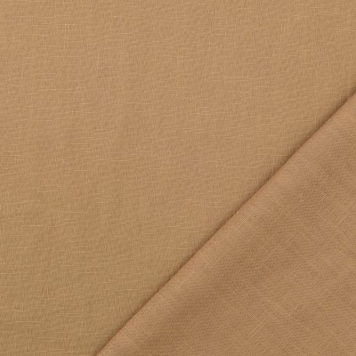100% Washed Linen Fabric - Hazelnut
