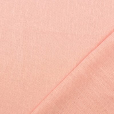 100% Washed Linen Fabric - Dusky Pink