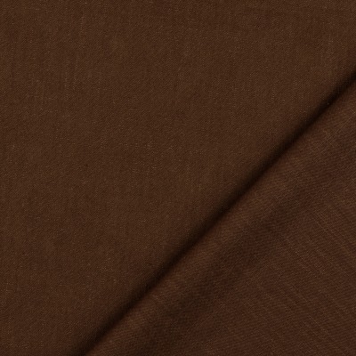 100% Washed Linen Fabric - Chestnut