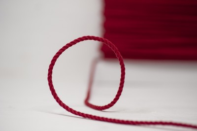 4mm Cotton Cord - Red