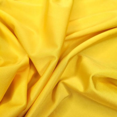 Lycra Spandex Fabric 4 Way Stretch - Yellow