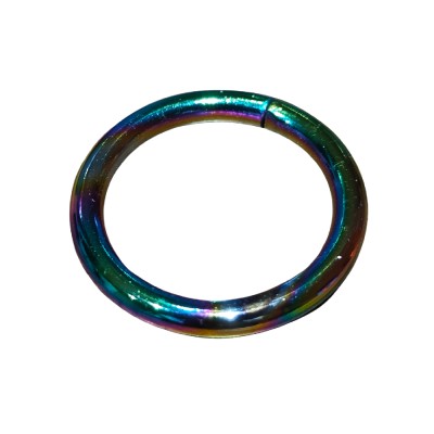 Welded O-Ring Rainbow Neo Chrome - 20mm 