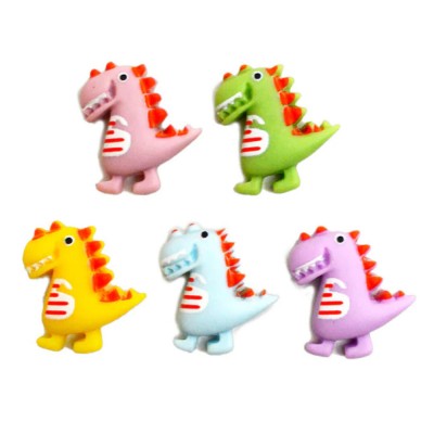 Dress It Up Buttons - Pastel Dinos