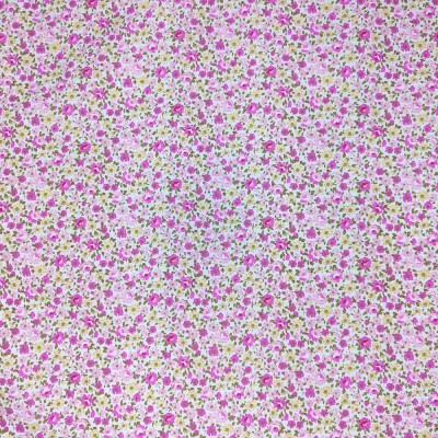 Polycotton Printed Fabric Blossom Flowers Pin