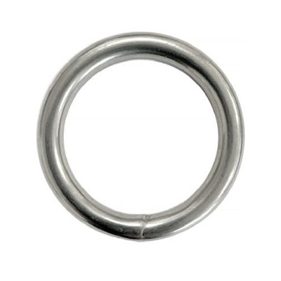Welded O-Ring Metal Nickel Silver - 40mm