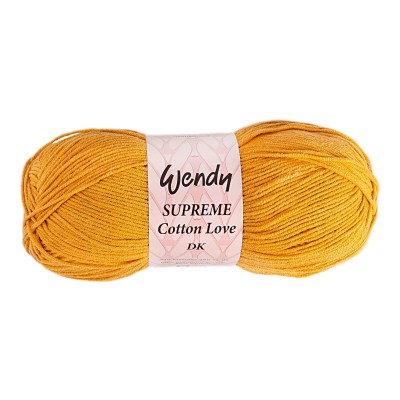 Wendy Supreme Cotton Love Double Knitting - Antique Gold Col 14