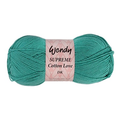Wendy Supreme Cotton Love Double Knitting - Jade Col 13