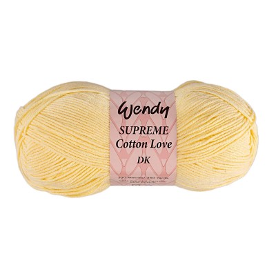 Wendy Supreme Cotton Love Double Knitting - Lemom Col 06