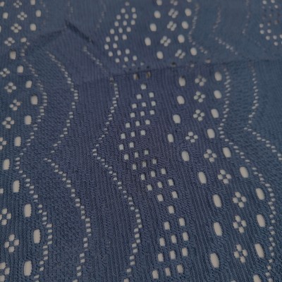 Lace Fabric - Navy 02