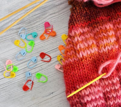 Set of Tools for Knitting Crochet