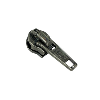 Zip Pulls for Continuous Zip - Size 6 Auto Lock Gunmetal