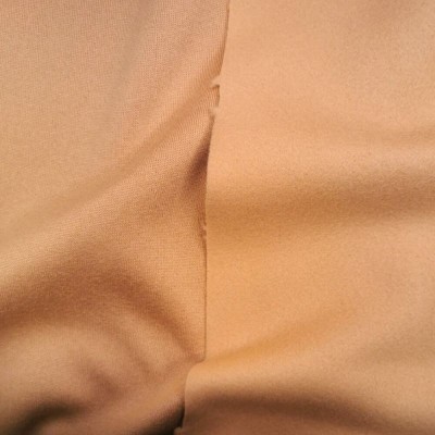 Sweatshirt Fleece Polyester Fabric - Camel 180cm