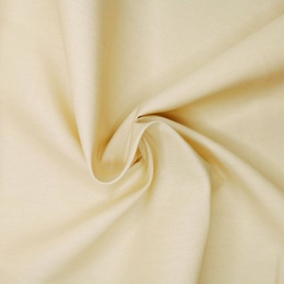 100% Cotton Canvas Fabric - Cream