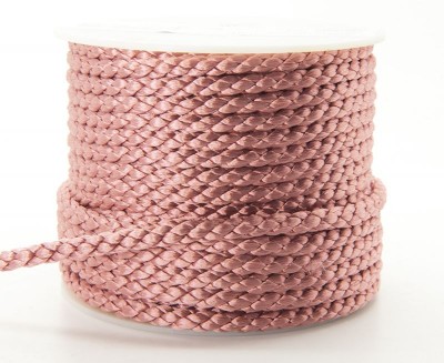 Crepe Cord Cotton Mix - Dusky Pink 5mm
