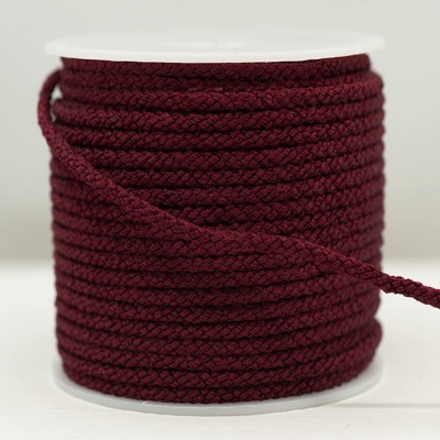 Twisted Rayon Lacing Cord - Wine 3mm