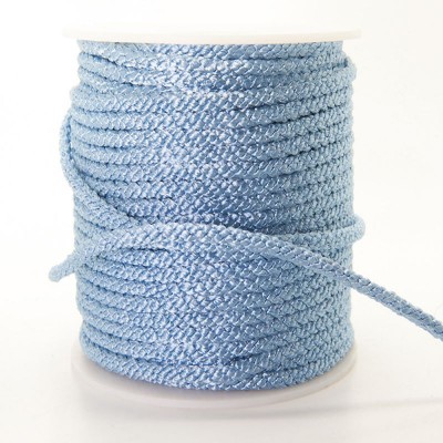 Twisted Rayon Lacing Cord - Sky Blue 3mm