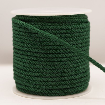 Twisted Rayon Lacing Cord - Bottle Green 3mm