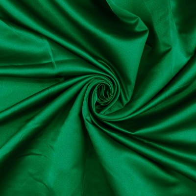 Duchess Satin Fabric - Emerald Green