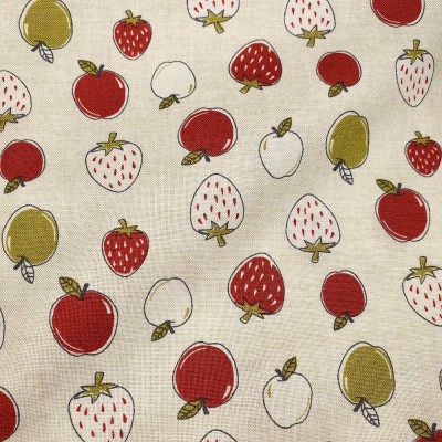 100% Cotton Fabric by Nutex - Country Lane Strawberries