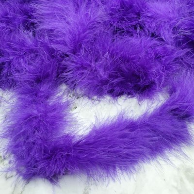 Marabou Feather String (Swansdown) - Purple